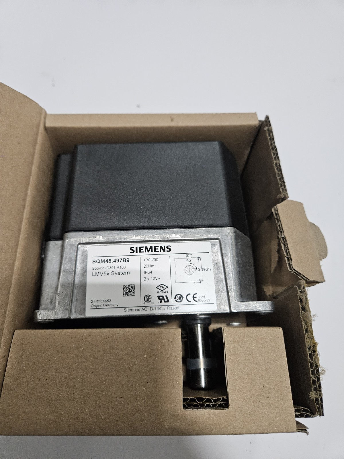 NEW Siemens SQM48.497B9 Lmv 5x System Servo Actuator 20nm 24v-dc NEW Siemens SQM48.497B9 Lmv 5x System Servo Actuator 20nm 24v-dc