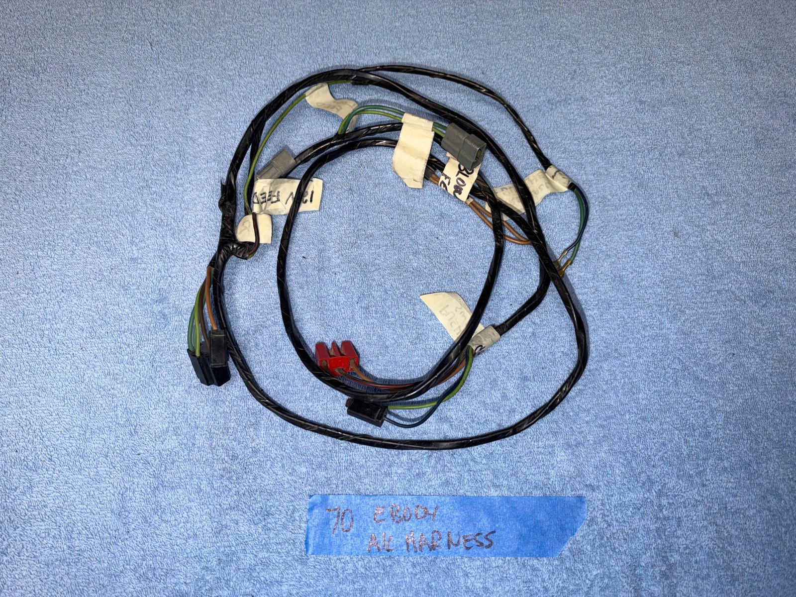 1970 1971 Dodge Challenger Plymouth Barracuda A/C and Heater Harness 1970 1971 Dodge Challenger Plymouth Barracuda A/C and Heater Harness