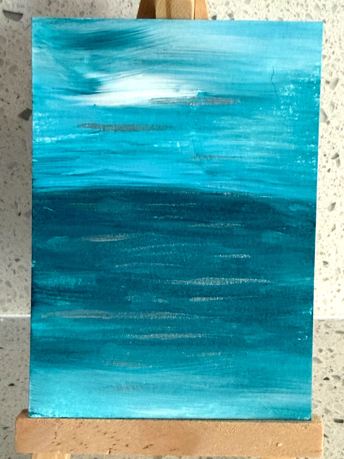 ACEO/ATC Original Acrylic Abstract Mini Painting 