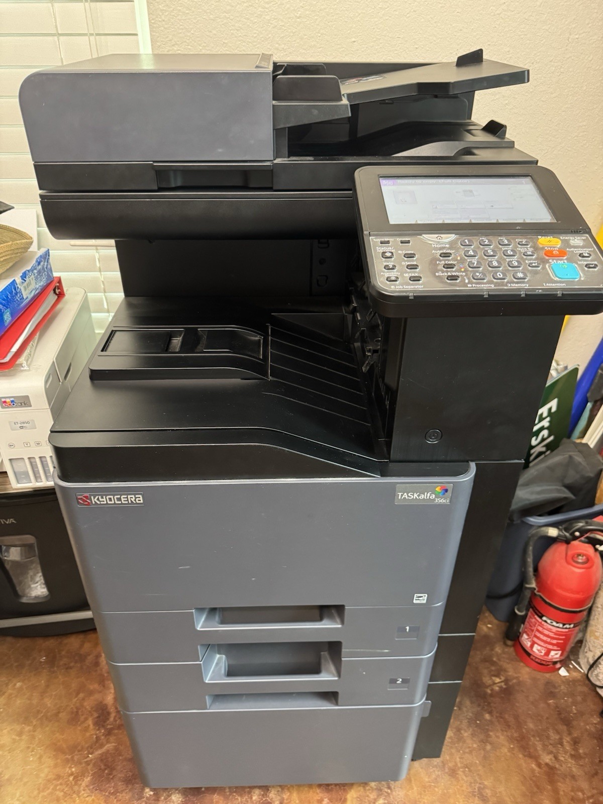 Kyocera TASKalfa 356ci Color Multifunction Copier Printer MPN TASKalfa 356ci