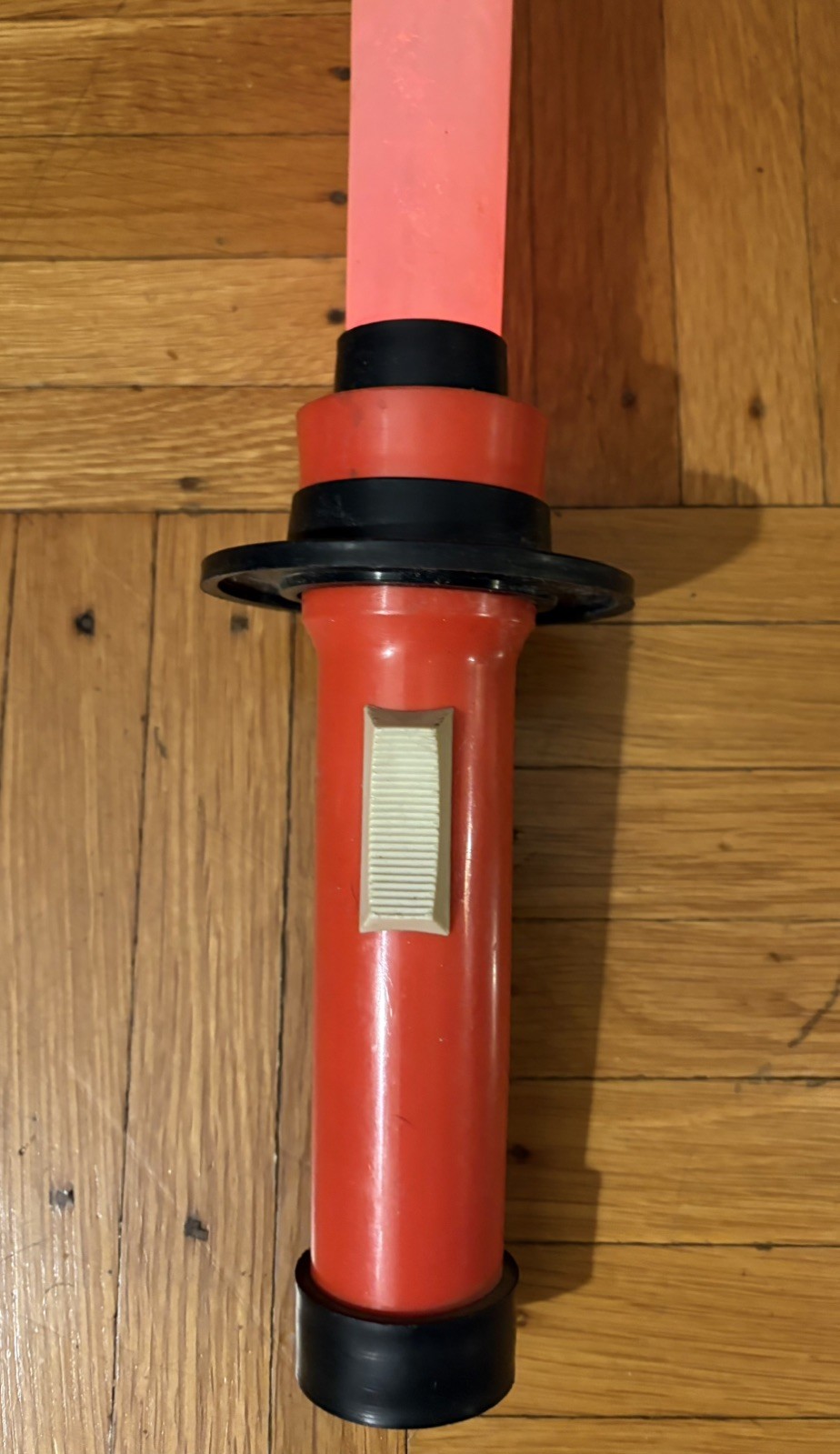 Vintage 1977 Star Wars “Force Beam” knockoff Lightsaber Red Light-Up working toy