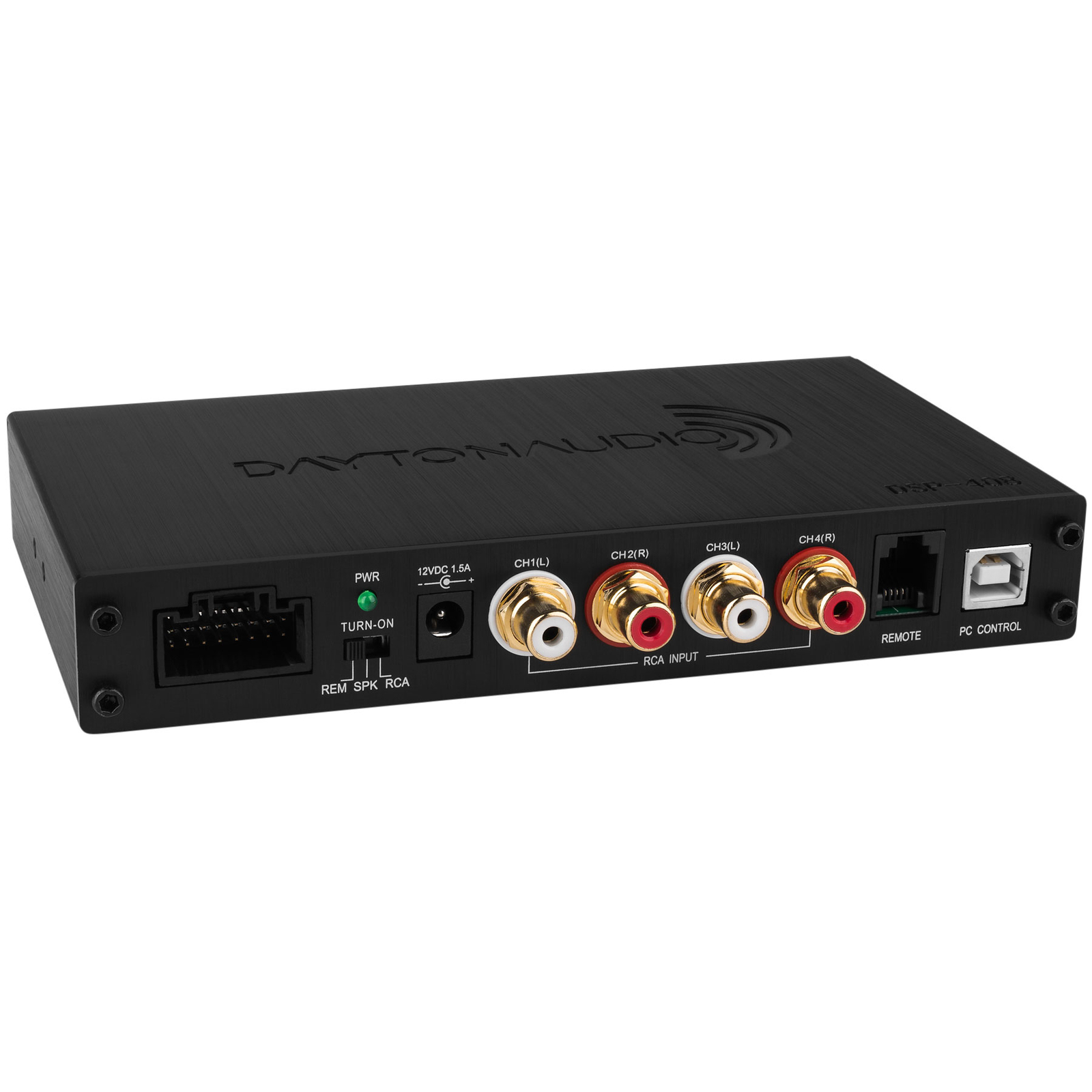 Dayton Audio DSP-408 4x8 DSP Digital Signal Processor for Home and Car Audio Dayton Audio DSP-408 4x8 DSP Digital Signal Processor for Home and Car Audio