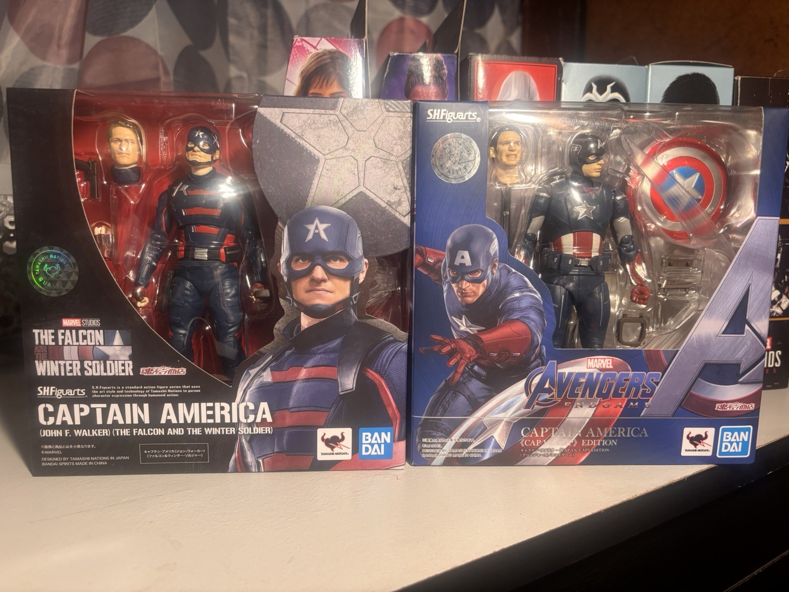 Tamashii SHFiguarts JOHN F WALKER (Captain America) - AUTHENTIC MINT COMPLETE