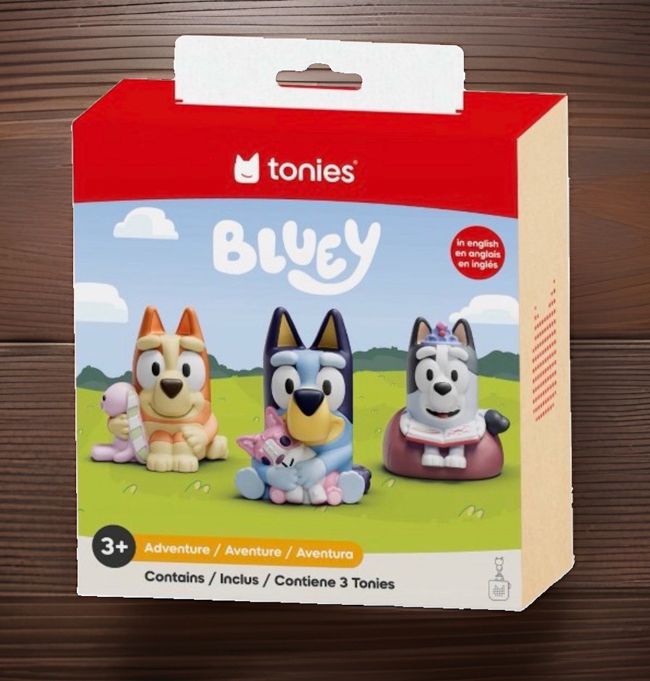 Tonies Bluey Figurine 3-pack Set Toniebox Audio Play Characters. Rare Find. NIB Tonies Bluey Figurine 3-pack Set Toniebox Audio Play Characters. Rare Find. NIB