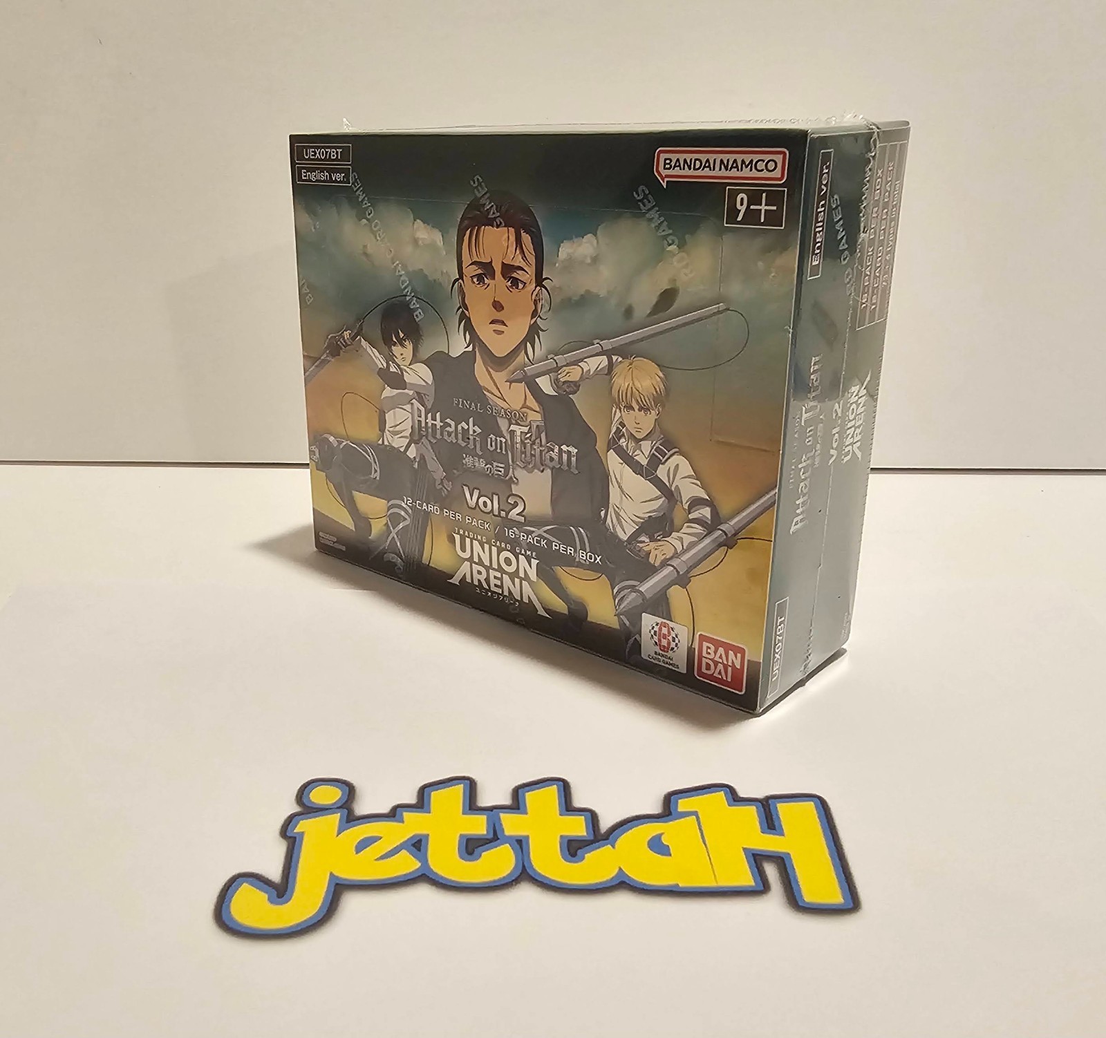 Union Arena: Attack on Titan Vol 2 UEX07BT (English) Booster Box NEW/SEALED