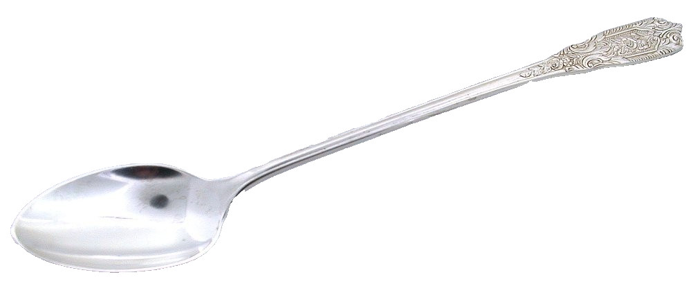 Westmoreland Milburn Rose Sterling Silver 7 1/2 Inch Ice Tea Spoon AS3/111225