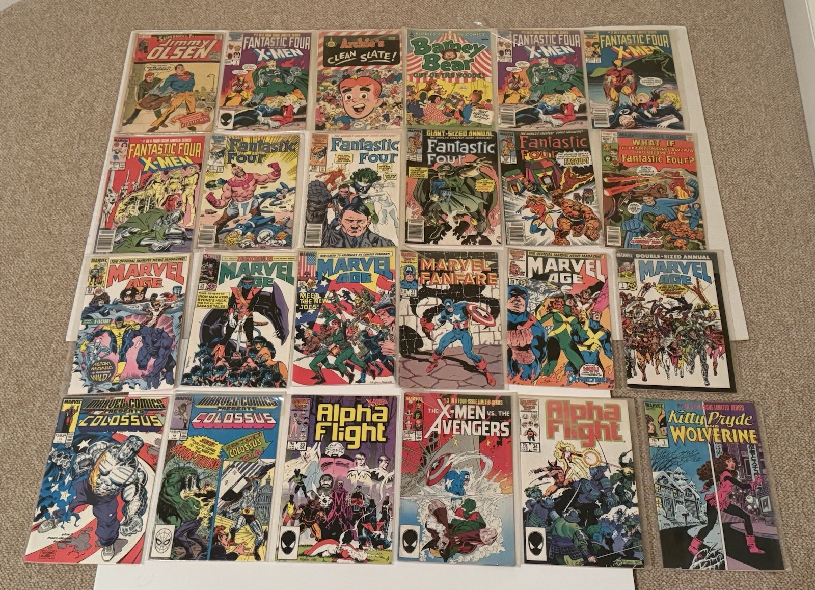 Lot of 66 USED/OLD comic books: Avengers, Fantastic Four, X-Men, and MISC Lot of 66 USED/OLD comic books: Avengers, Fantastic Four, X-Men, and MISC