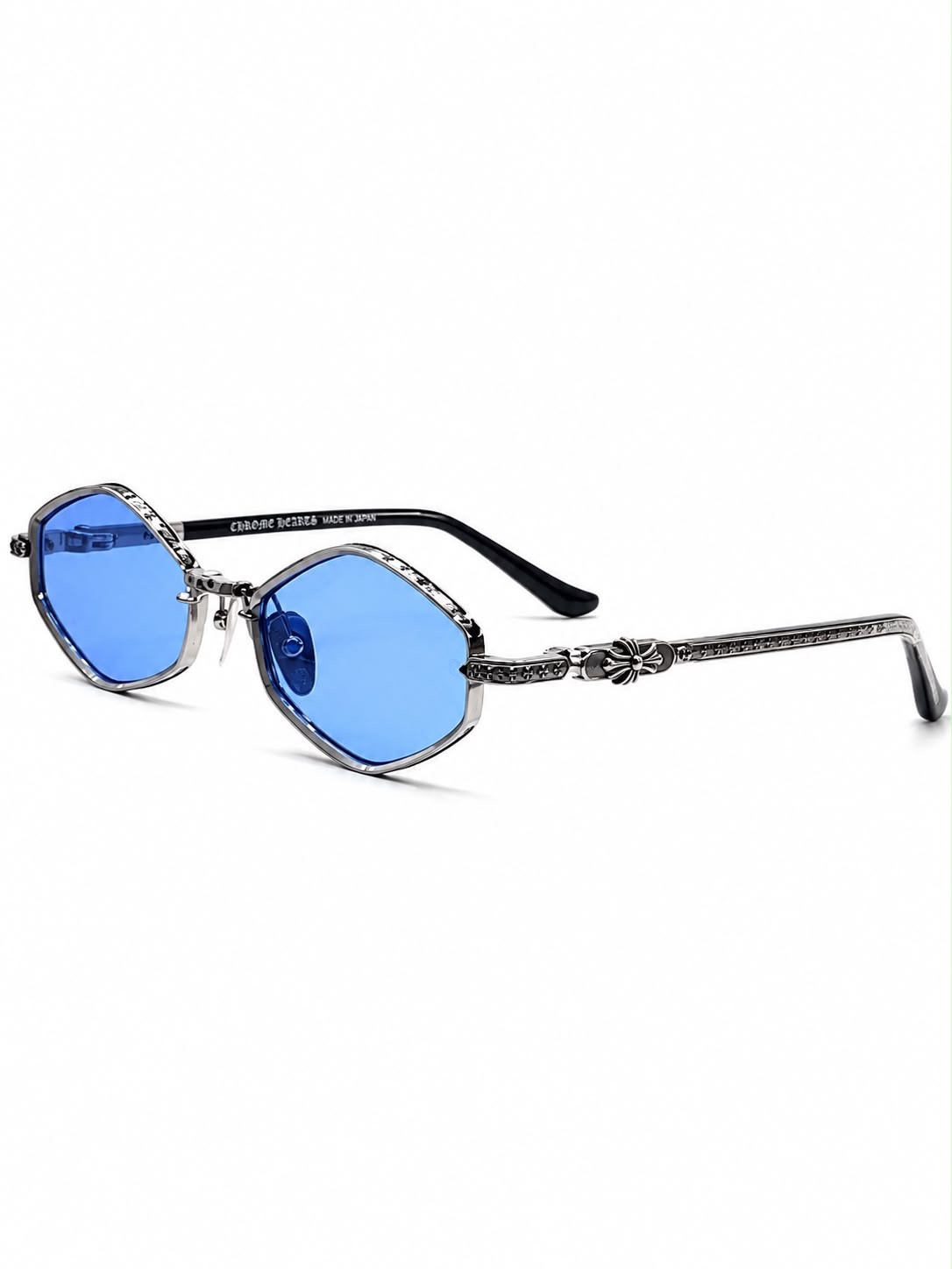 ABSOLUTELY GORGEOUS LUXURY CHROME HEARTS NIP SLIP SUNGLASSES – 53-19-141 ABSOLUTELY GORGEOUS LUXURY CHROME HEARTS NIP SLIP SUNGLASSES – 53-19-141