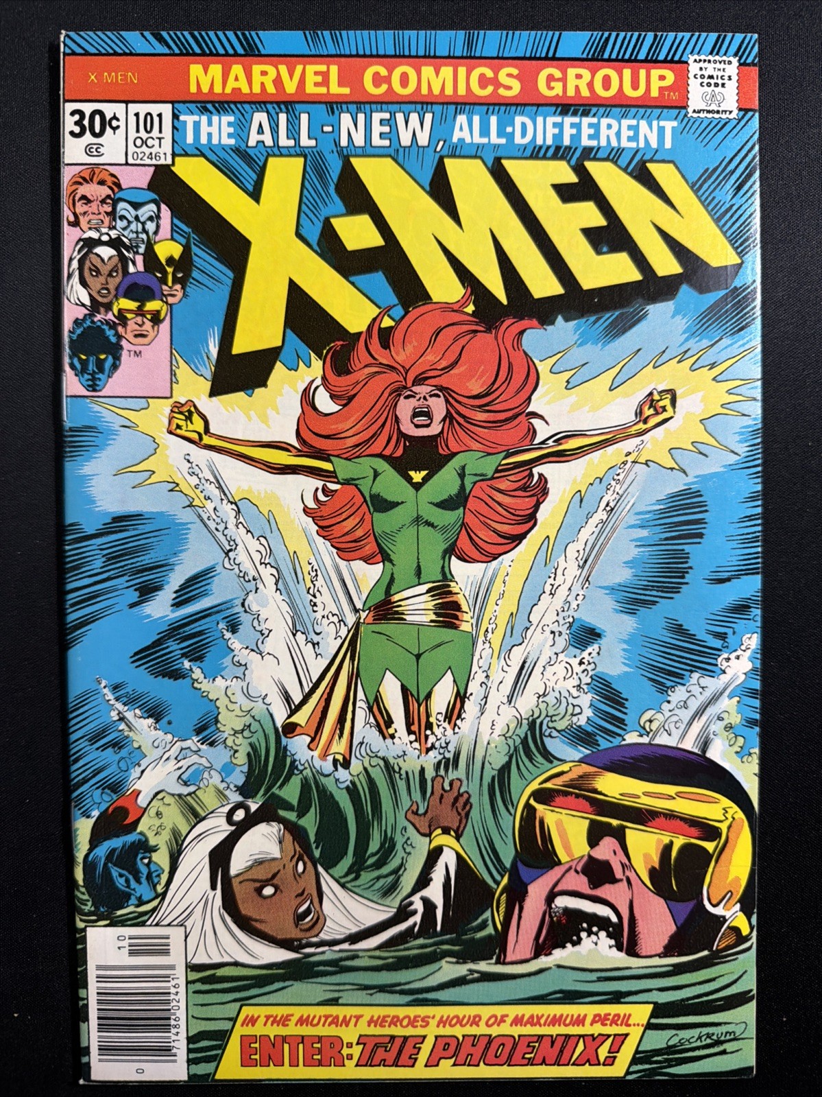 X-Men #101 1976 Marvel Comics Origin 1st Phoenix Higher Grade 1st Print *A4