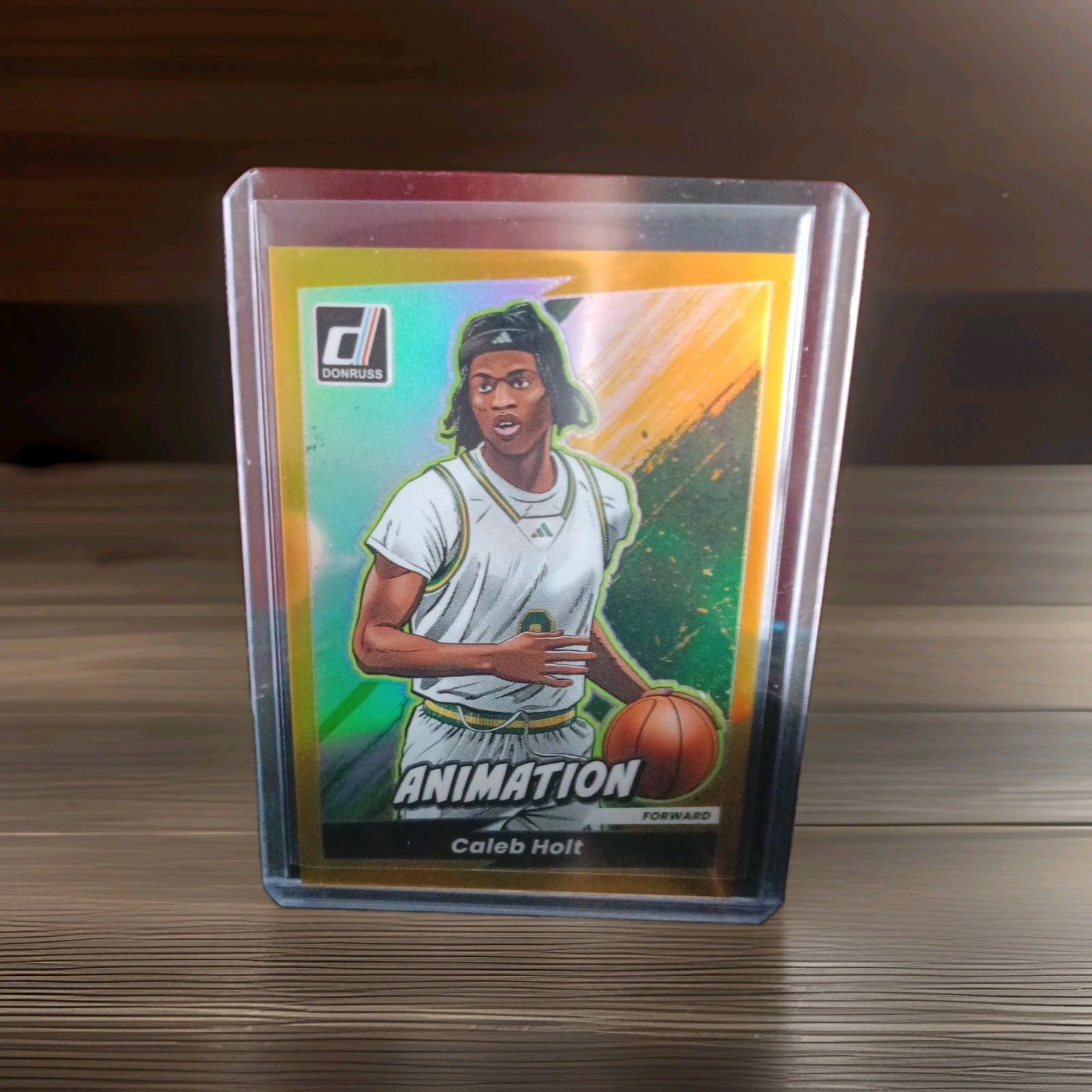 2025-26 Panini Donruss Basketball Caleb Holt Gold ANIMATION SSP Case Hit /10 2025-26 Panini Donruss Basketball Caleb Holt Gold ANIMATION SSP Case Hit /10