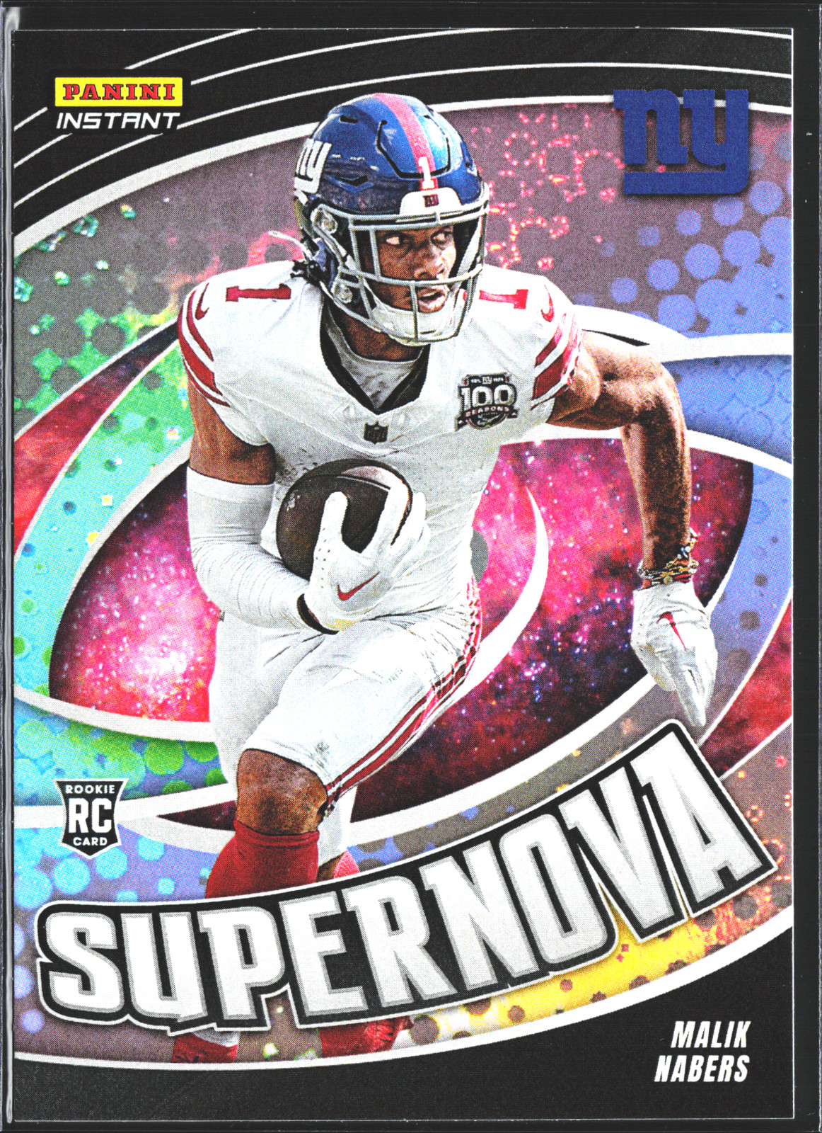 Malik Nabers 2024 Panini Instant Supernova LIMITED/451 (RC) Malik Nabers 2024 Panini Instant Supernova LIMITED/451 (RC)