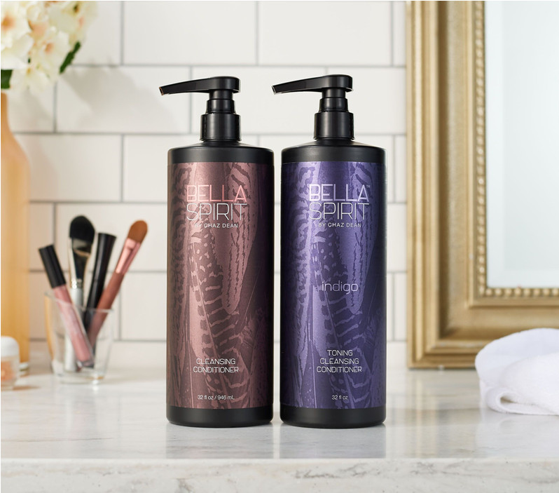 WEN Bella Spirit Indigo & Cleansing Conditioner Duo 32 oz Each 2-Pc Set