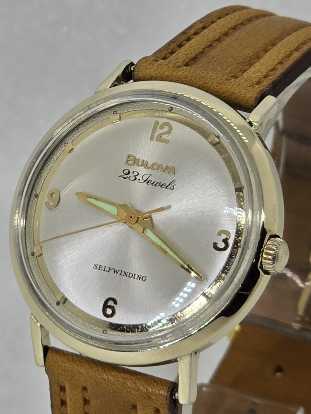 Bulova 23 1963 Regatta 10K (RGP) FULLY SERVICED w/Moebius Oils 