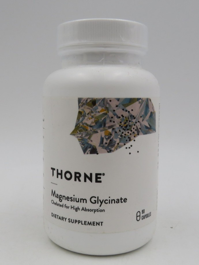 THORNE Magnesium Glycinate 90 capsules Support Restful Sleep EXP 01/28 THORNE Magnesium Glycinate 90 capsules Support Restful Sleep EXP 01/28