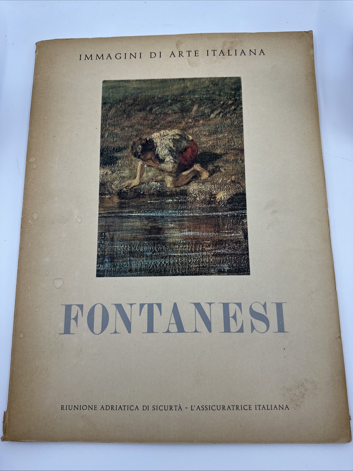 Antonio Fontanesi Italian Art Color Plates Immagini di Arte Italiana c1962 7-6