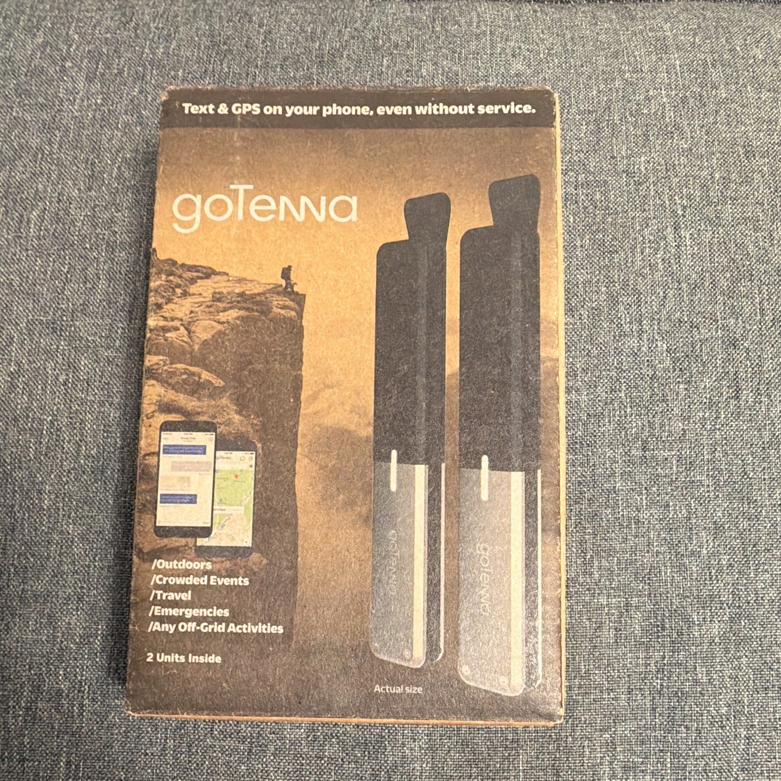 goTenna - Text & GPS on Your Phone No Service Required goTenna - Text & GPS on Your Phone No Service Required