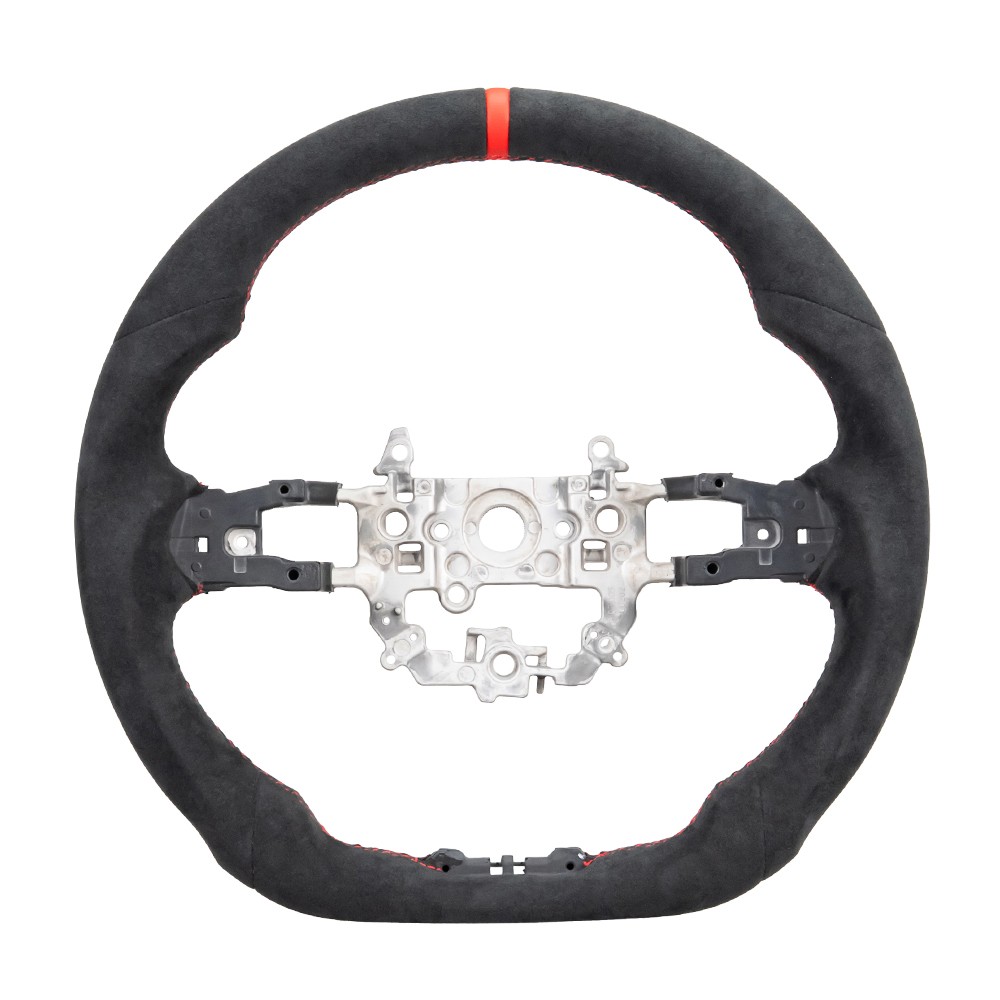 Full Alcantara Steering Wheel For Honda 11th Civic FL 2022-2026 Red Line