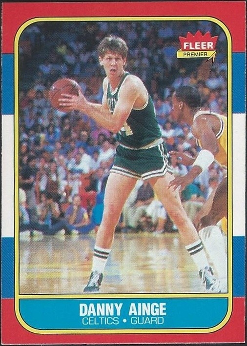 1986-87 Fleer Basketball #4 Danny Ainge RC