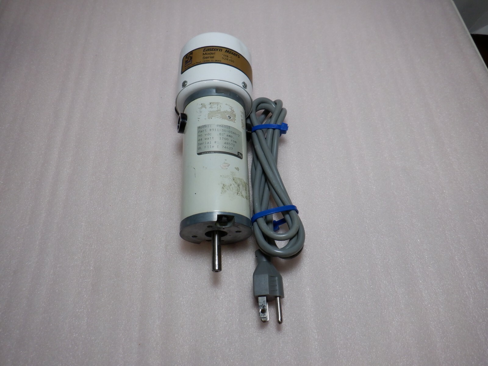 EASTERN MIXERS MODEL 5VB-C MOTOR