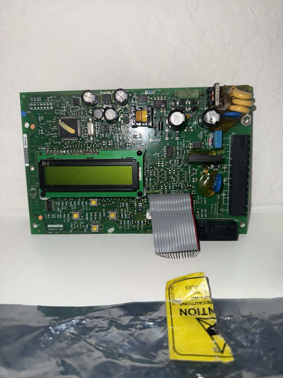 Siemens D84076-801 Replacement Logic Board for Class 72G Elevator Starter