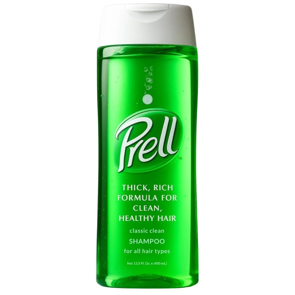 Prell Original Green Shampoo – Classic Clean Deep Cleansing for 13.5