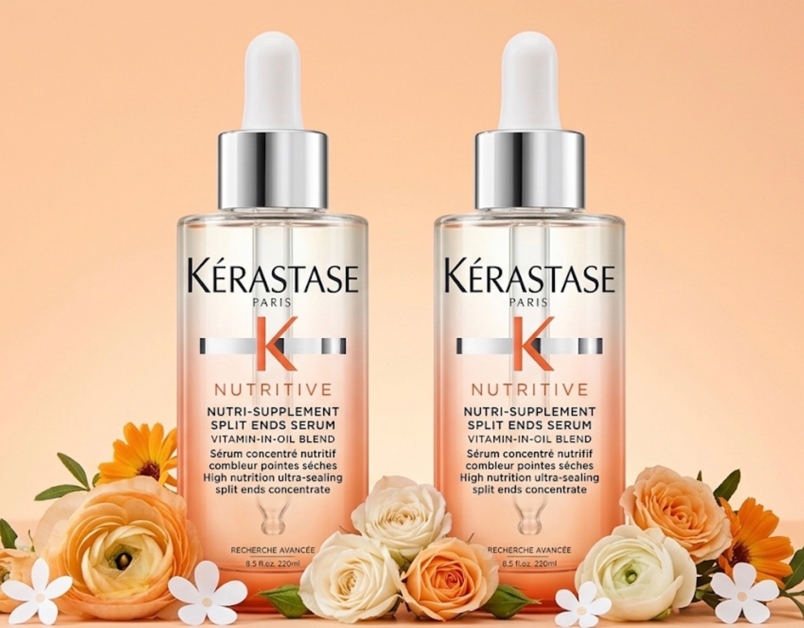 Kerastase Nutritive Nutri Split Ends Serum 1.7 fl oz LOT OF 2 BOTTLES 🌿 Kerastase Nutritive Nutri Split Ends Serum 1.7 fl oz LOT OF 2 BOTTLES 🌿