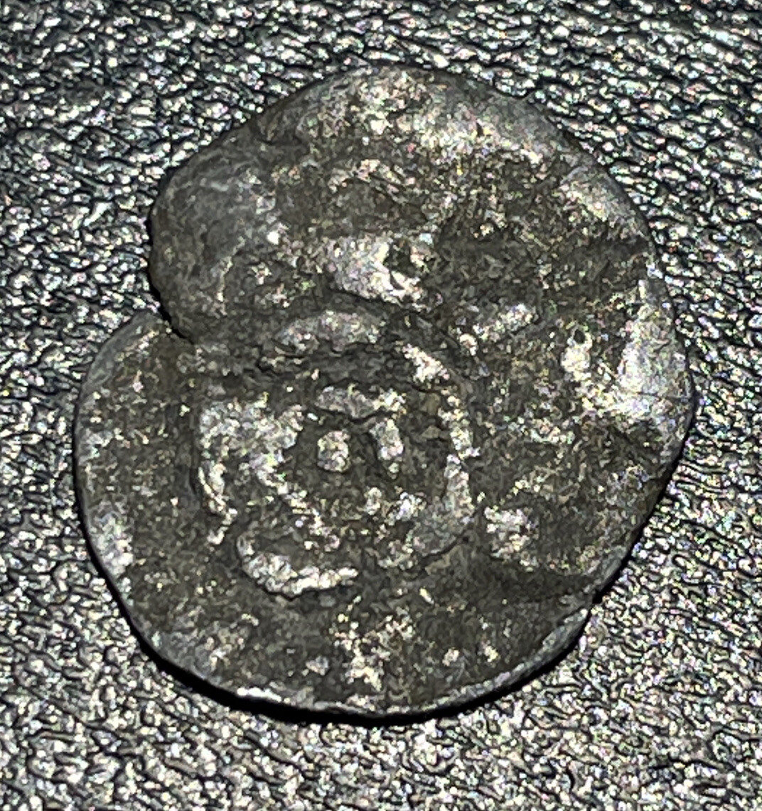 1604-1609 England James I Silver Hammered 1/2 Half Groat 2 Pence Shipwreck Coin
