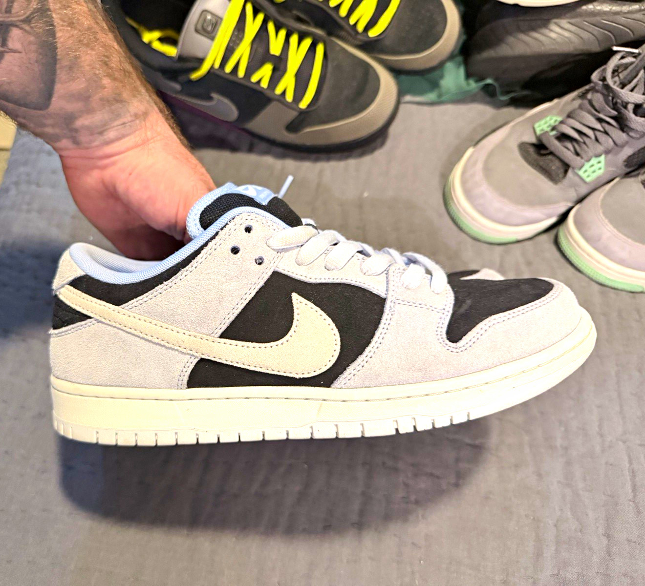 Nike SB Dunk Low Black Aluminum US 10.5M Nike SB Dunk Low Black Aluminum US 10.5M