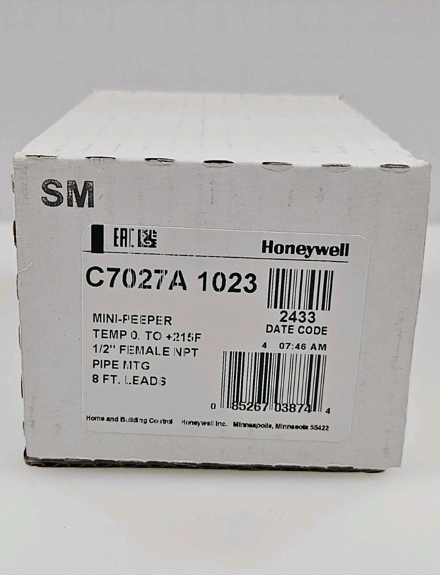 Honeywell C7027A1023 Mini Peeper Flame Sensor《NIB》Priced To Sell • U.S. Seller 