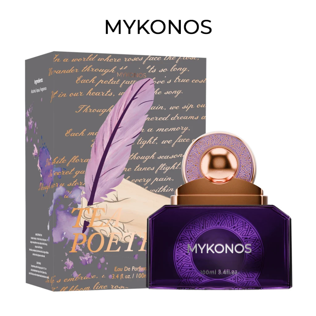 Limited MYKONOS Perfume - Tea Poetry Extrait de Parfum 100ml