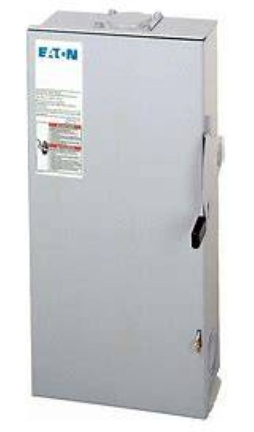 Eaton DG223NRB 100 Amp General Duty Safety Switch 2 Pole 240V Eaton DG223NRB 100 Amp General Duty Safety Switch 2 Pole 240V
