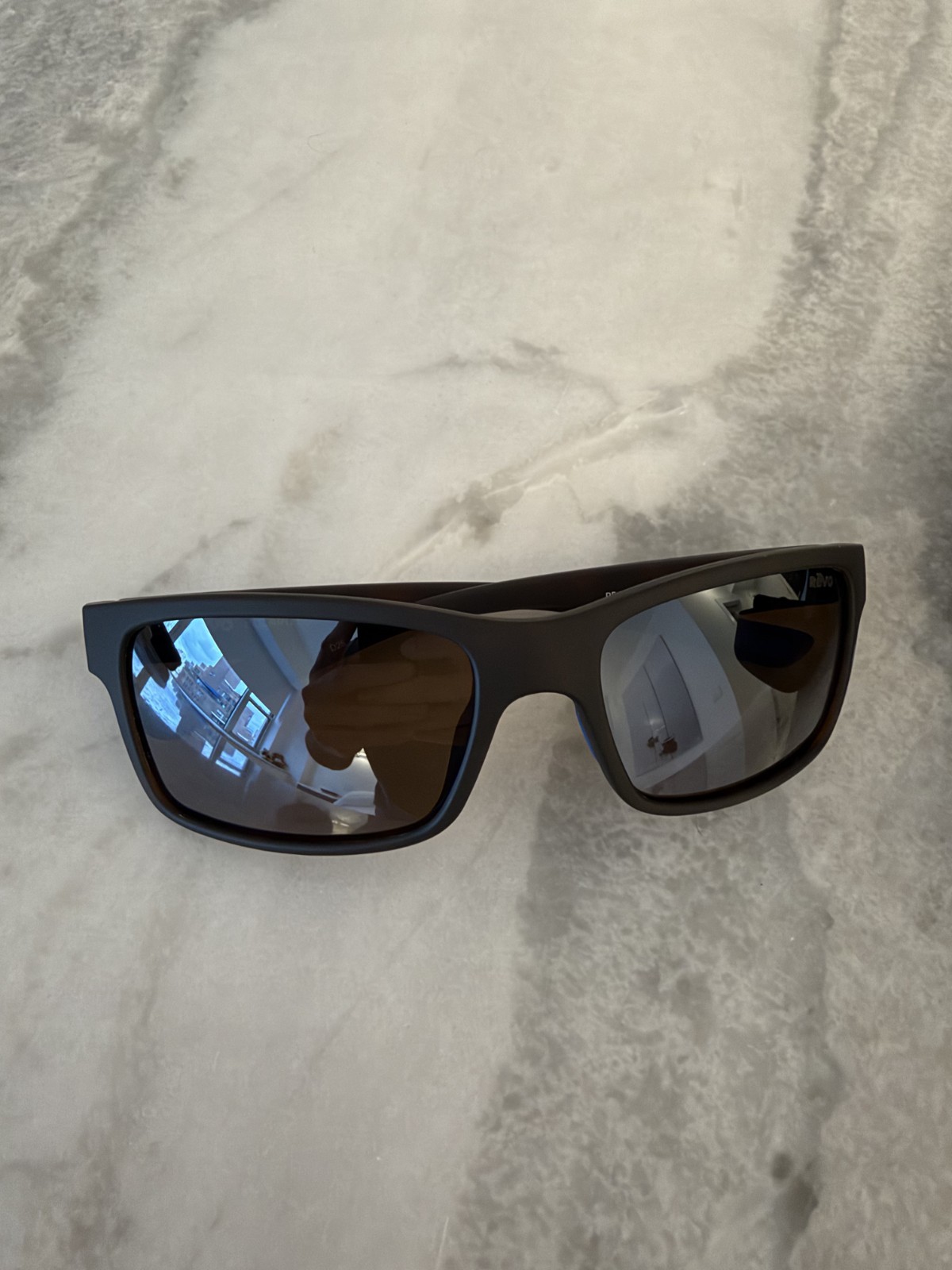 Revo Crawler Matte Black-Tortoise Sunglasses - Excellent Condition Revo Crawler Matte Black-Tortoise Sunglasses - Excellent Condition