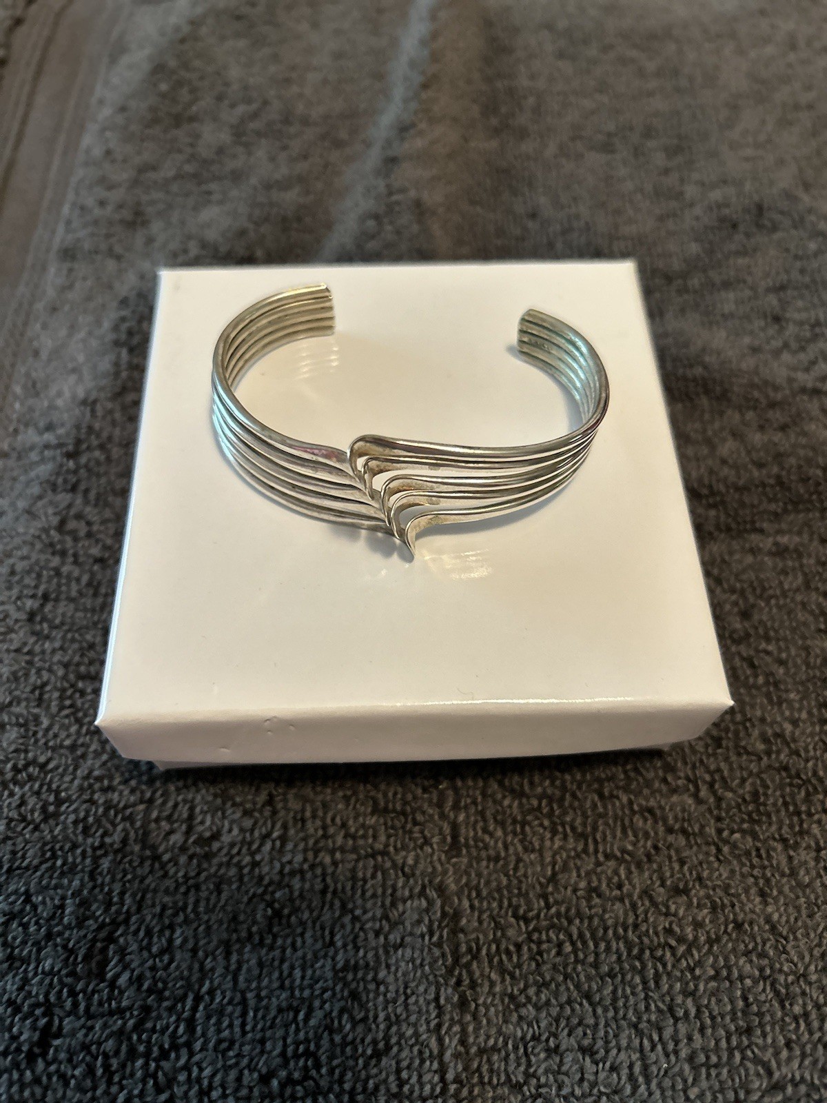 Native American Sterling Silver Unique Cuff Native American Sterling Silver Unique Cuff