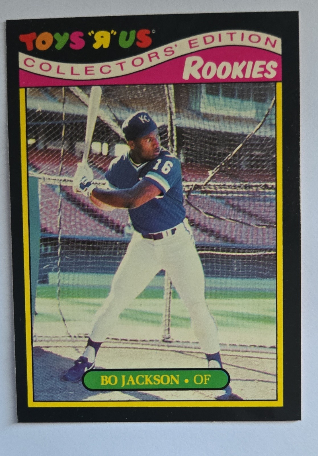1987 Topps Toys R Us Rookies - Bo Jackson #13 1987 Topps Toys R Us Rookies - Bo Jackson #13
