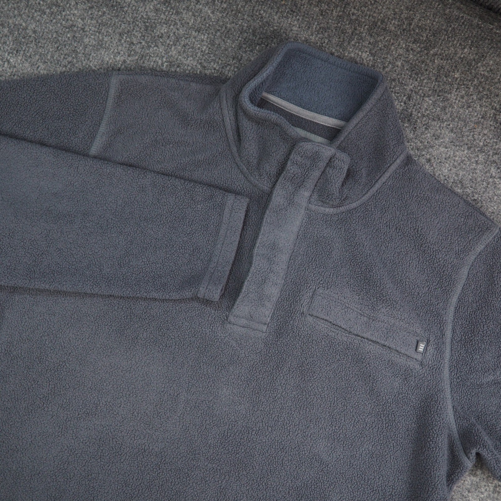 Free Fly Fleece Pullover Mens Med Bamboo Charcoal Solid Gorpcore Outdoor Layer