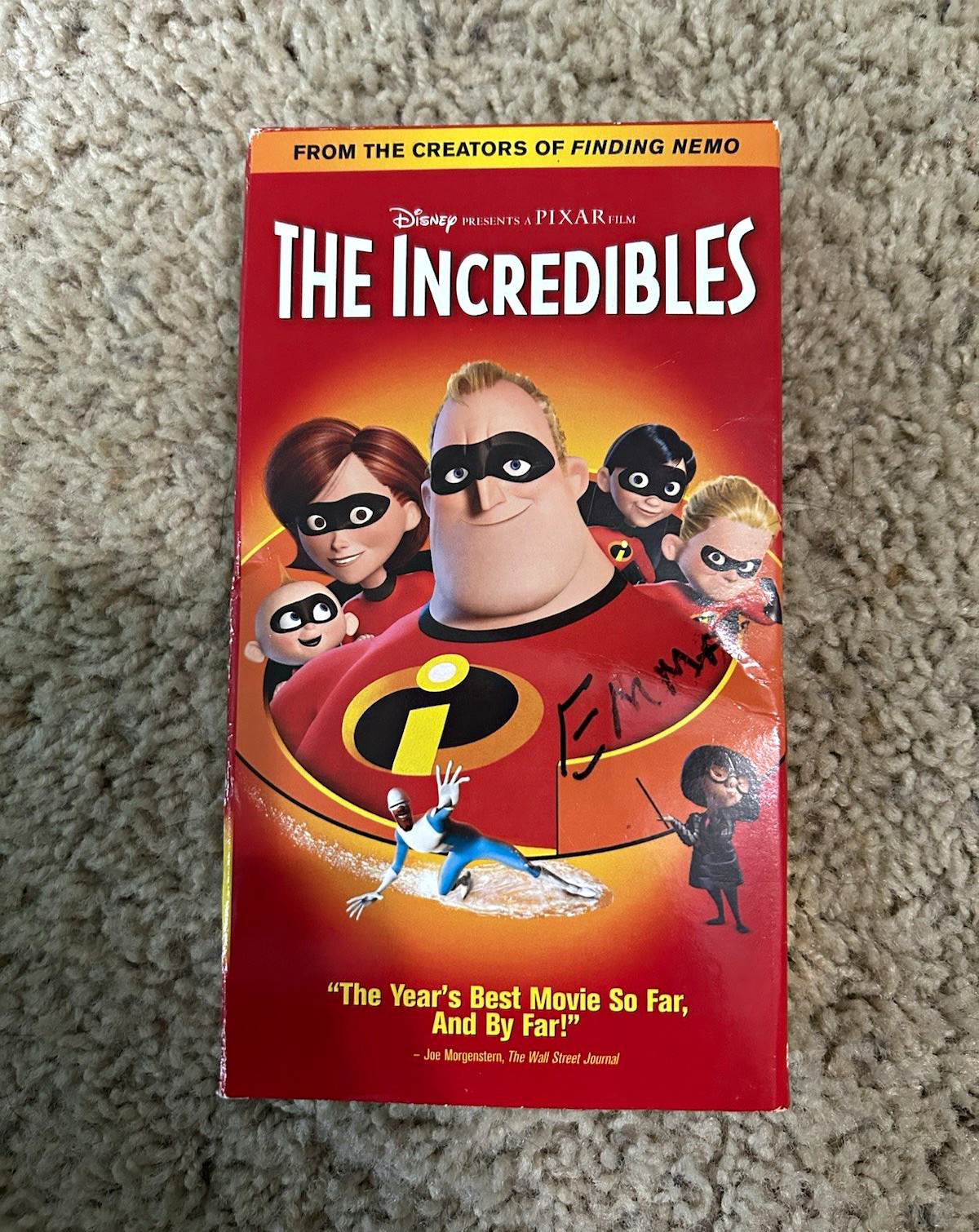 Disney The Incredibles VHS 2004 PG Disney The Incredibles VHS 2004 PG