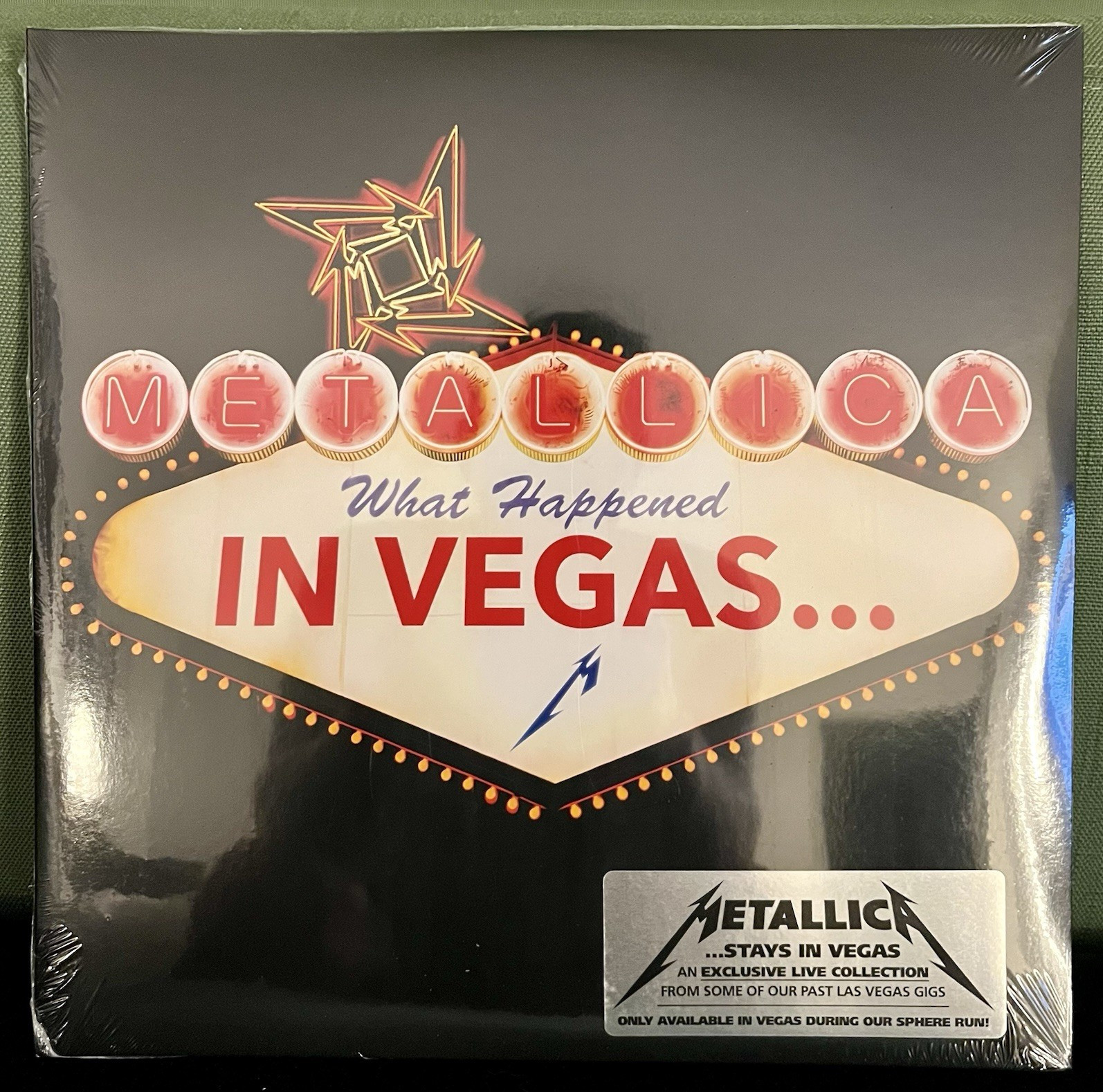 Metallica What Happened in Vegas... Vinyl record - New / Sealed Metallica What Happened in Vegas... Vinyl record - New / Sealed