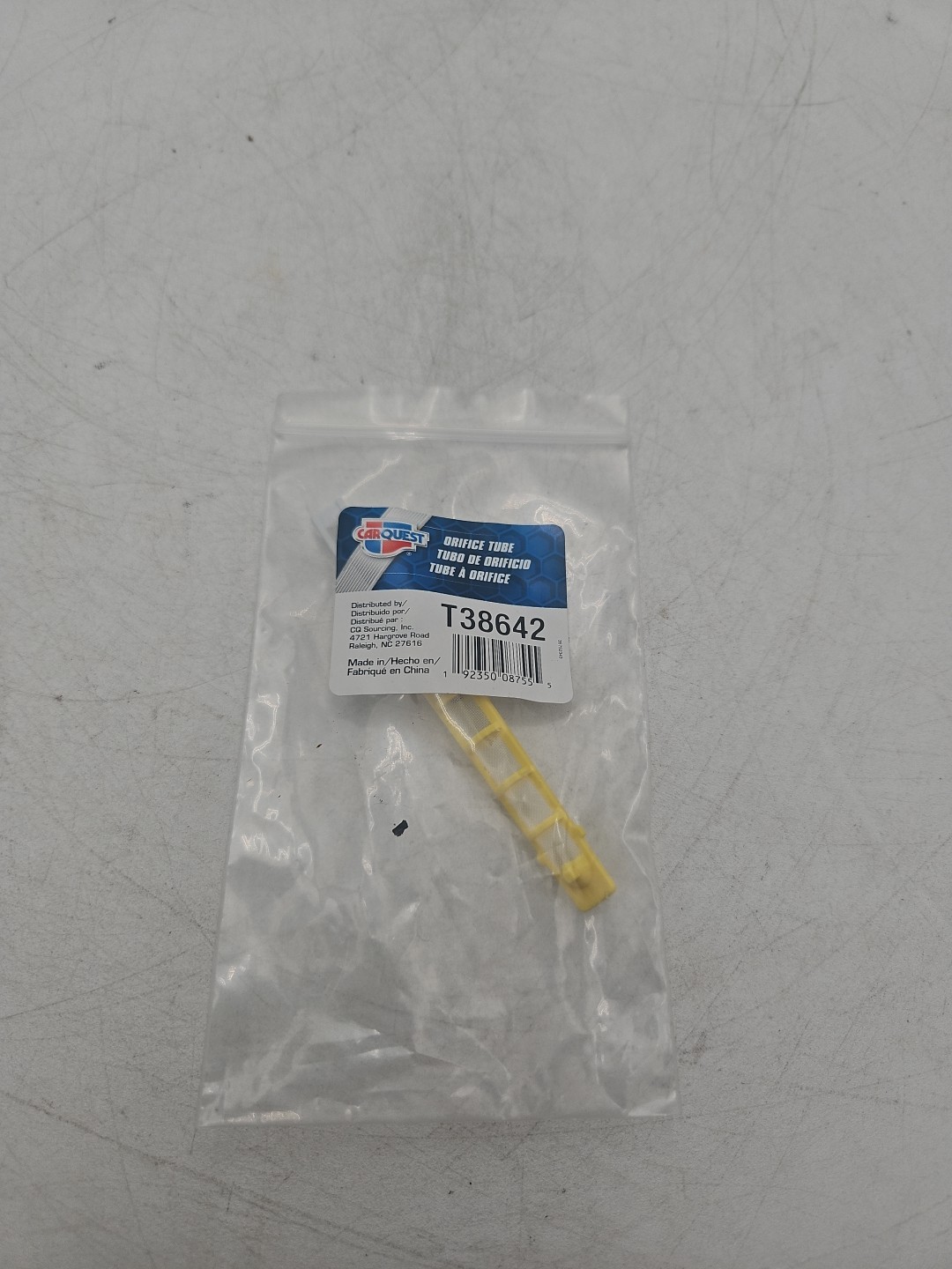 A/C Orifice Tube CARQUEST T38642 Brand New A/C Orifice Tube CARQUEST T38642 Brand New
