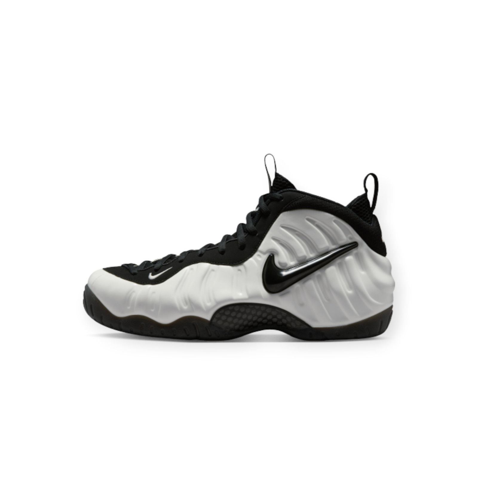 Nike Air Foamposite Pro Premium White Black Basketball Sneakers IV6246-100