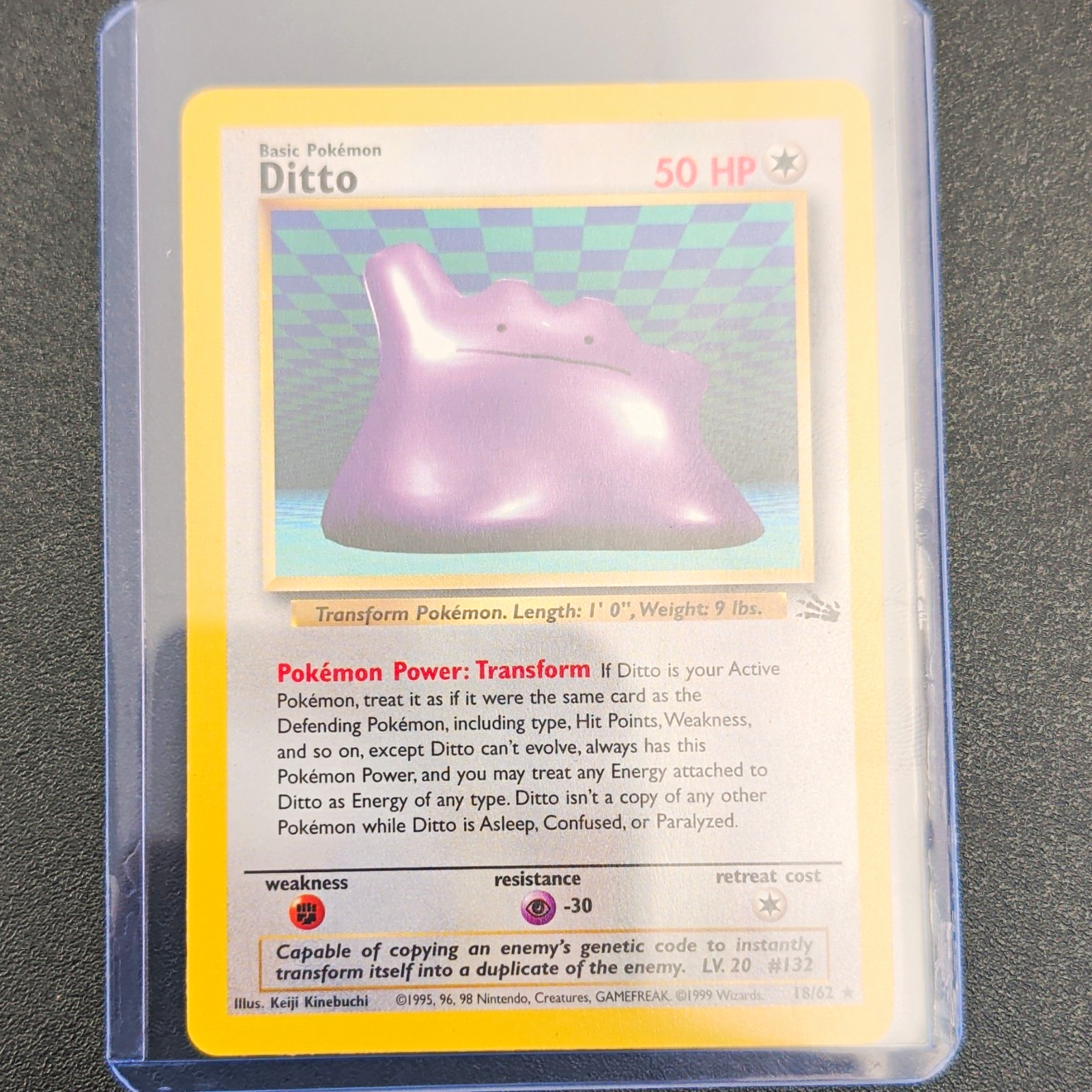 Ditto #3/62 Fossil 1999 Ditto #3/62 Fossil 1999