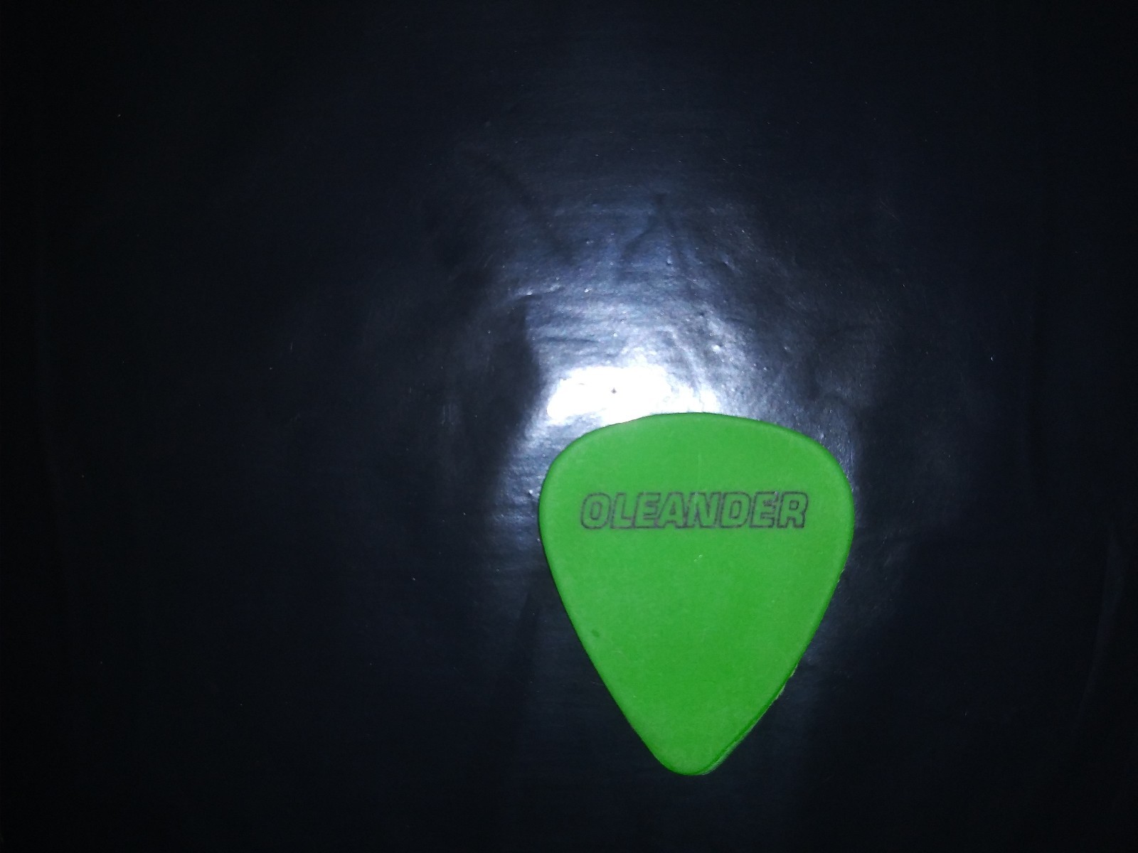 OLEANDER Band Logo Ric Ivanisevich Signature 2001 Unwind Tour Used GUITAR PICK OLEANDER Band Logo Ric Ivanisevich Signature 2001 Unwind Tour Used GUITAR PICK