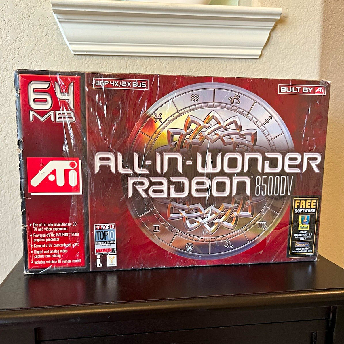 ATI All-In-Wonder Radeon 8500DV 64MB AGP New-Old Stock Tested - Rare