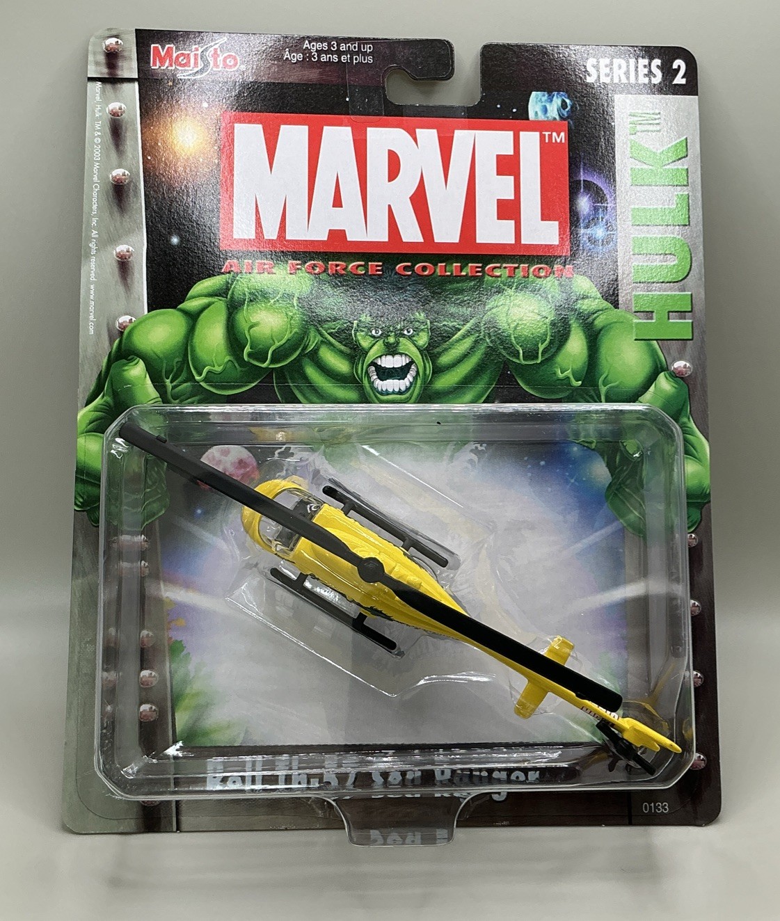 Maisto Marvel Air Force Incredible Hulk BELL TH-57 SEA RANGER Maisto Marvel Air Force Incredible Hulk BELL TH-57 SEA RANGER