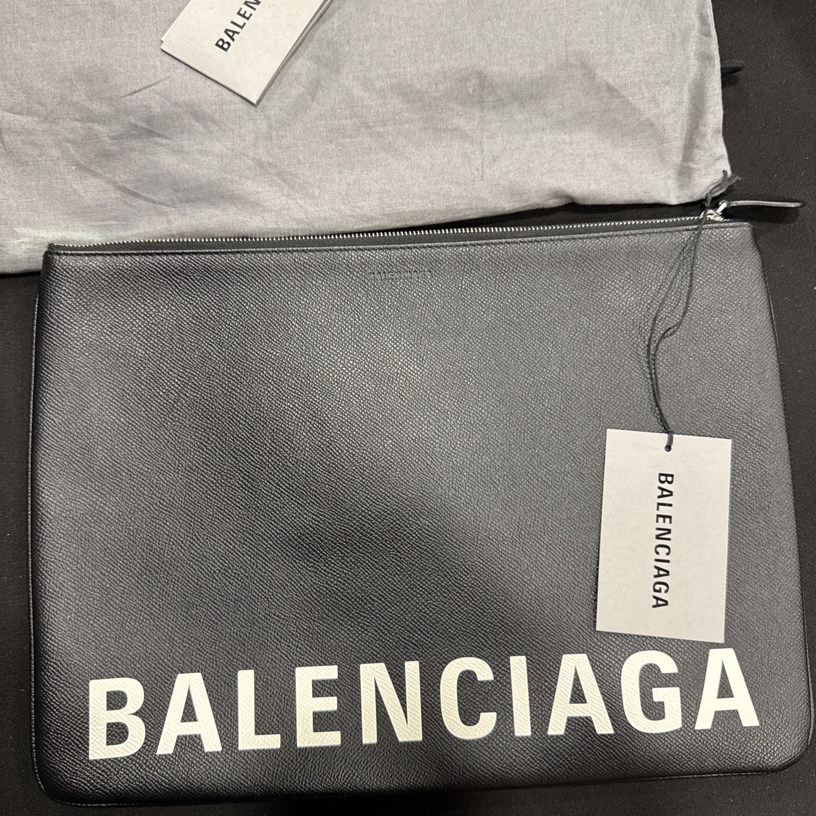 Balenciaga black leather large pouch Authentic Brand New Tags Never Used Balenciaga black leather large pouch Authentic Brand New Tags Never Used
