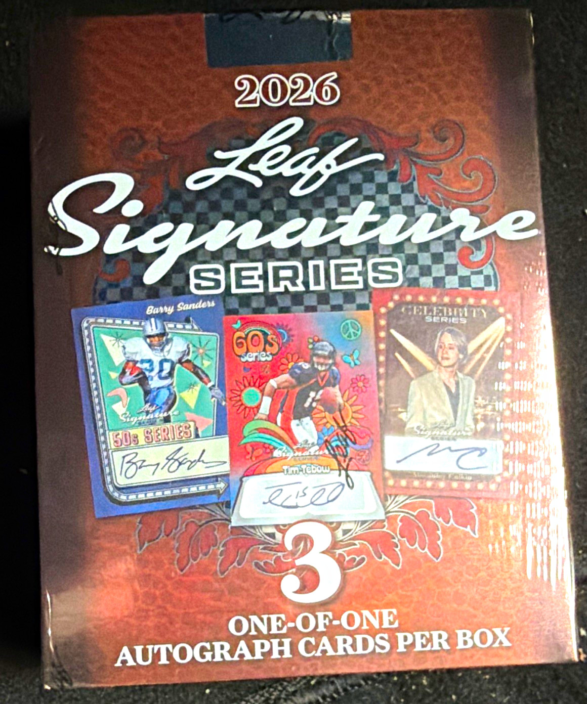 Leaf 2026 Signature Series Sealed Box 3 One-of-One Autograph Cards Leaf 2026 Signature Series Sealed Box 3 One-of-One Autograph Cards