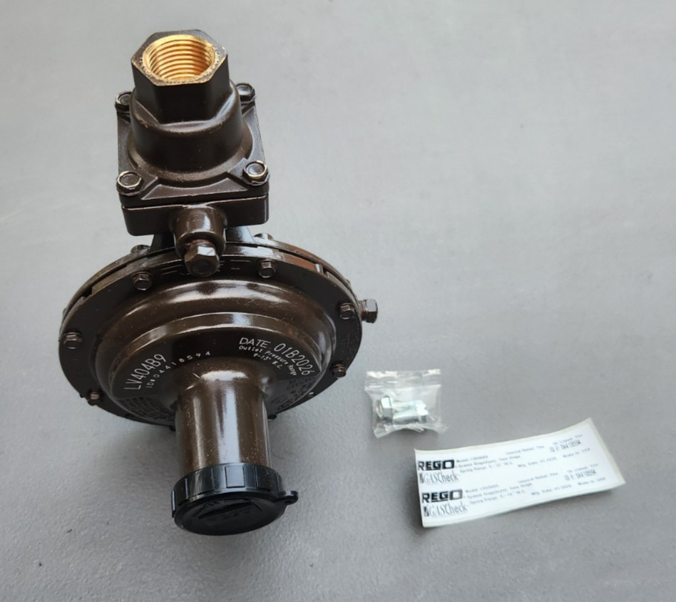 Rego LV404B9 Twin-Stage Regulator, 1/2 NPT Outlet, 9-13\ Rego LV404B9 Twin-Stage Regulator, 1/2 NPT Outlet, 9-13\