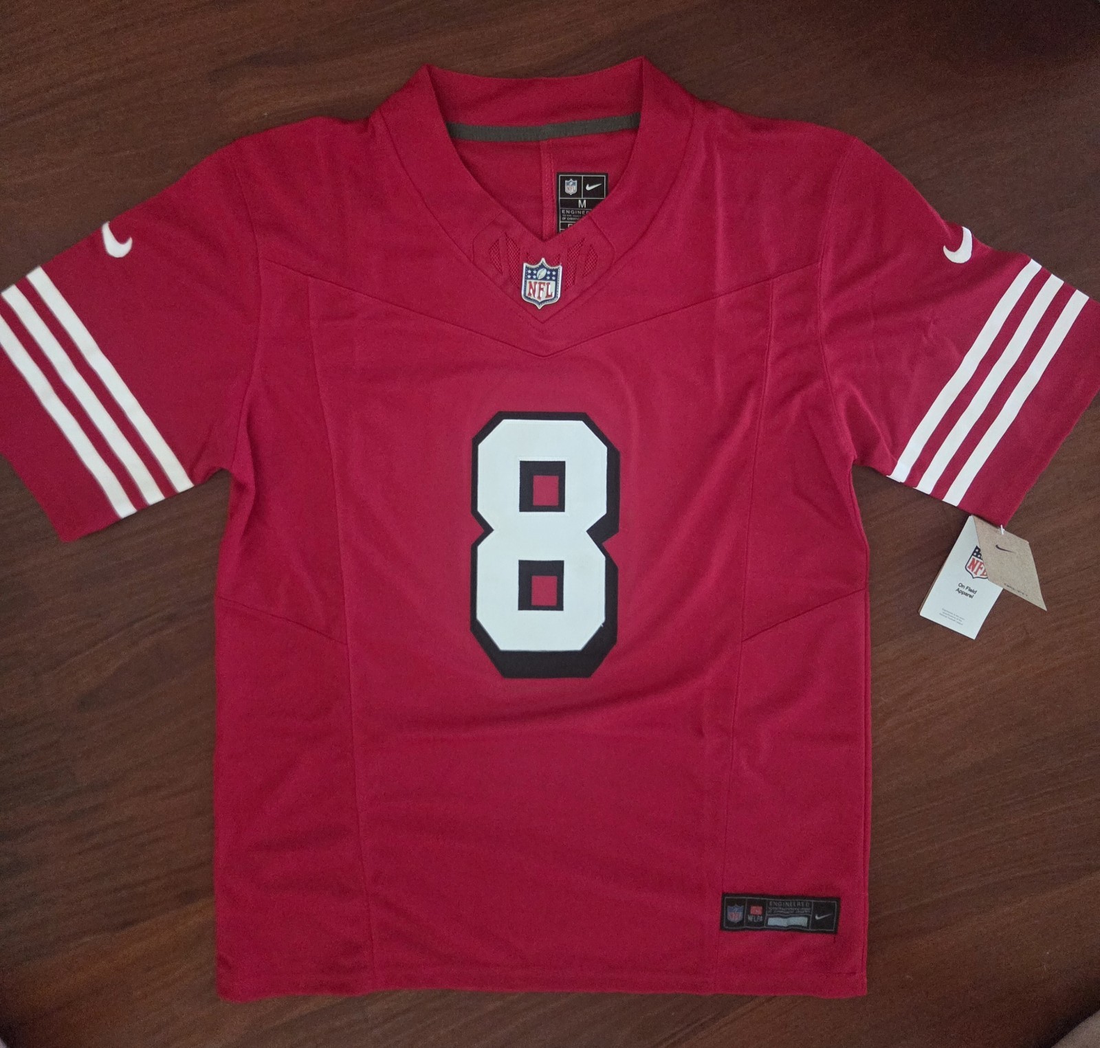 Steve Young #8 Stitched Red 49ers Jersey Steve Young #8 Stitched Red 49ers Jersey