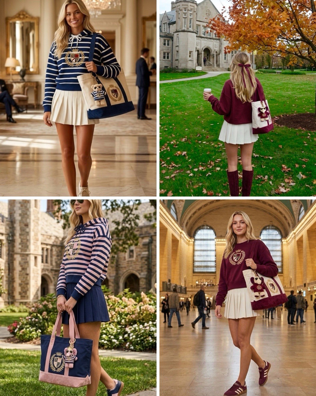 Huge Sale Visit RichardHenryMoi -Free🚚USA -Premium 4pcs Matching Set Tops Bags