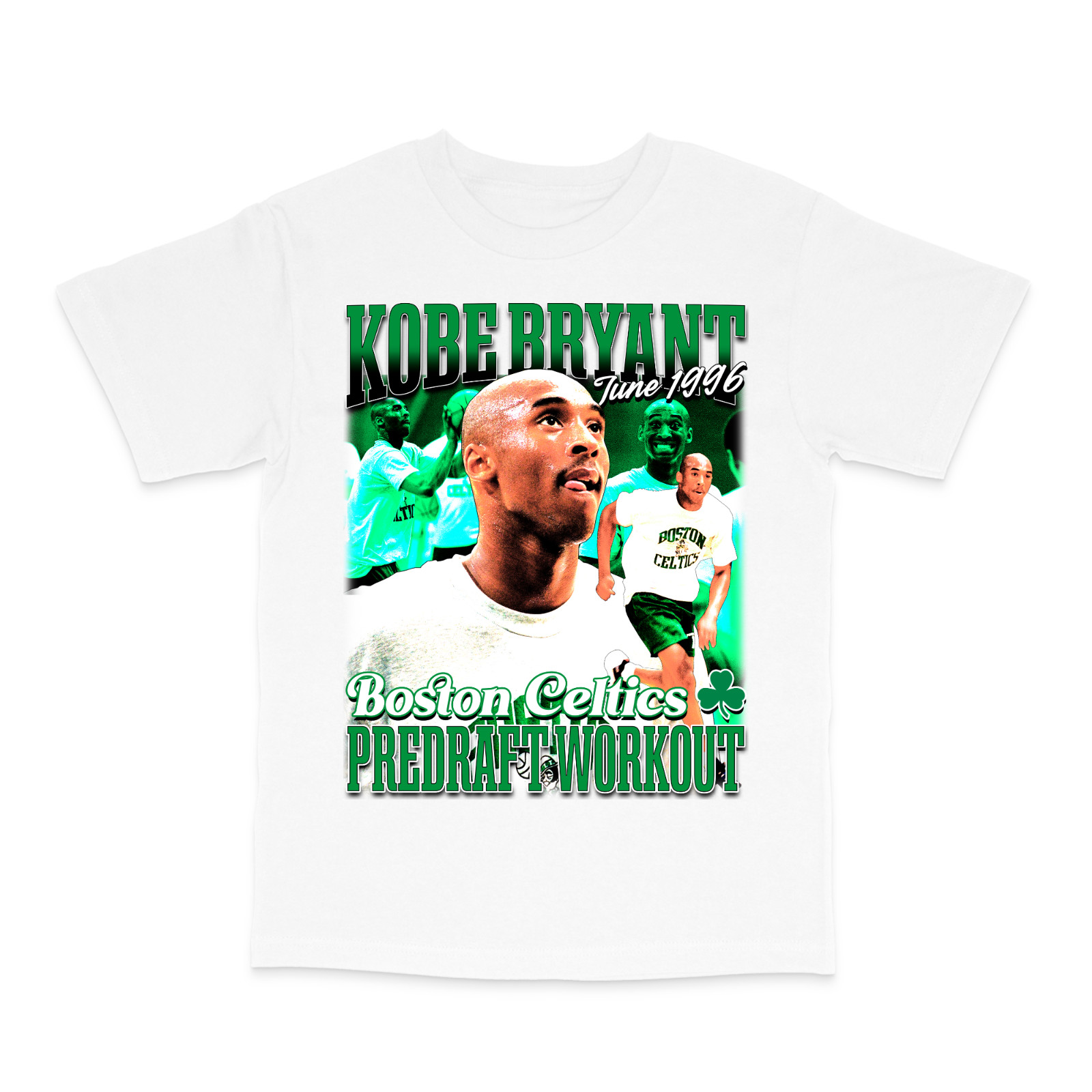 Young Kobe Bryant Draft Day Big Face T-Shirt Young Kobe Bryant Draft Day Big Face T-Shirt