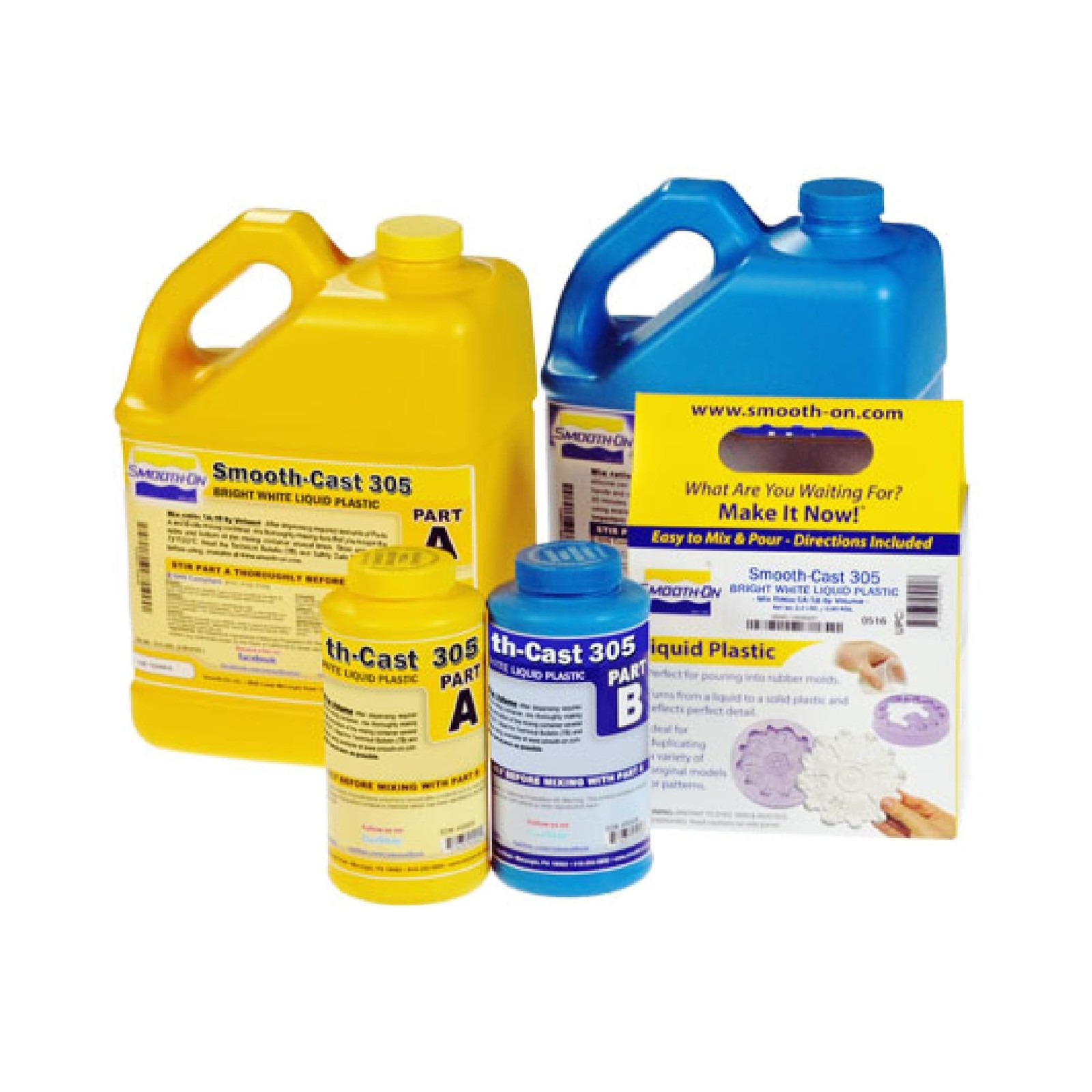 Smooth-On Smooth-Cast™ 305 Liquid Plastic Resin for Special Effects, & More, ... Smooth-On Smooth-Cast™ 305 Liquid Plastic Resin for Special Effects, & More, ...